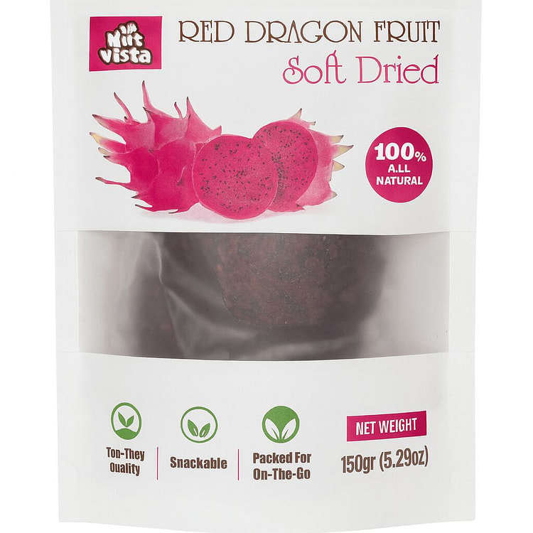 Nut Vista Soft Dried Dragon Fruit 150 grams 1 pack (min 6)
