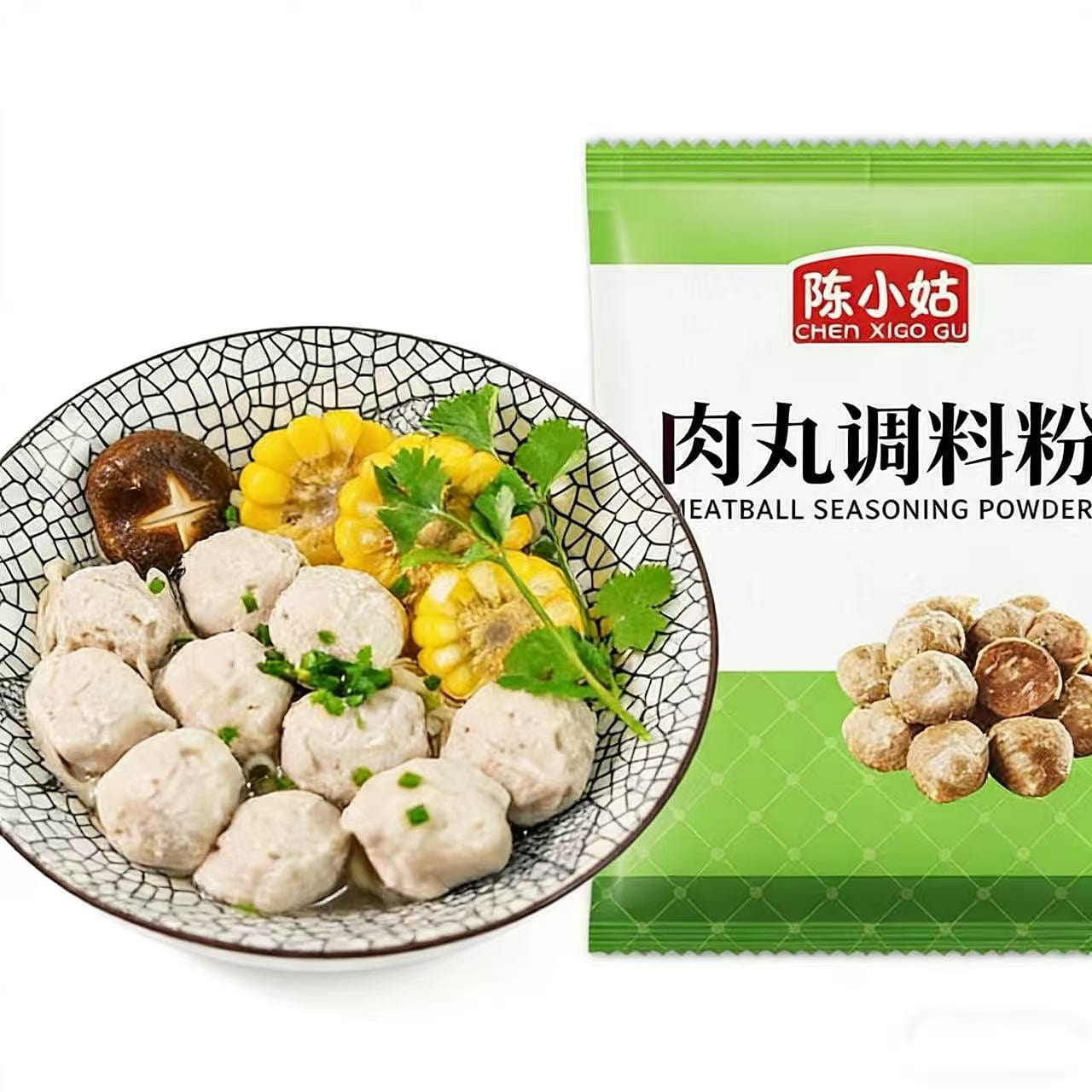 Chen Xiaogu's special pork meatball powder, for ho 50 g*2 pack