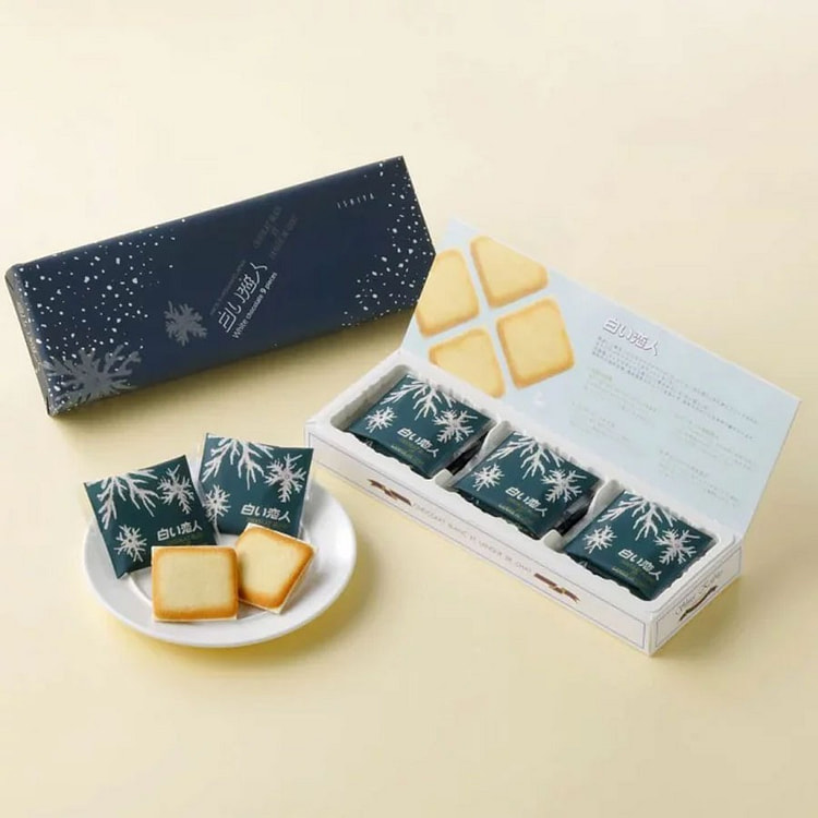 ISHIYA SHIROI KOIBITO White Lover  Cookies 9pcs/ 1 box