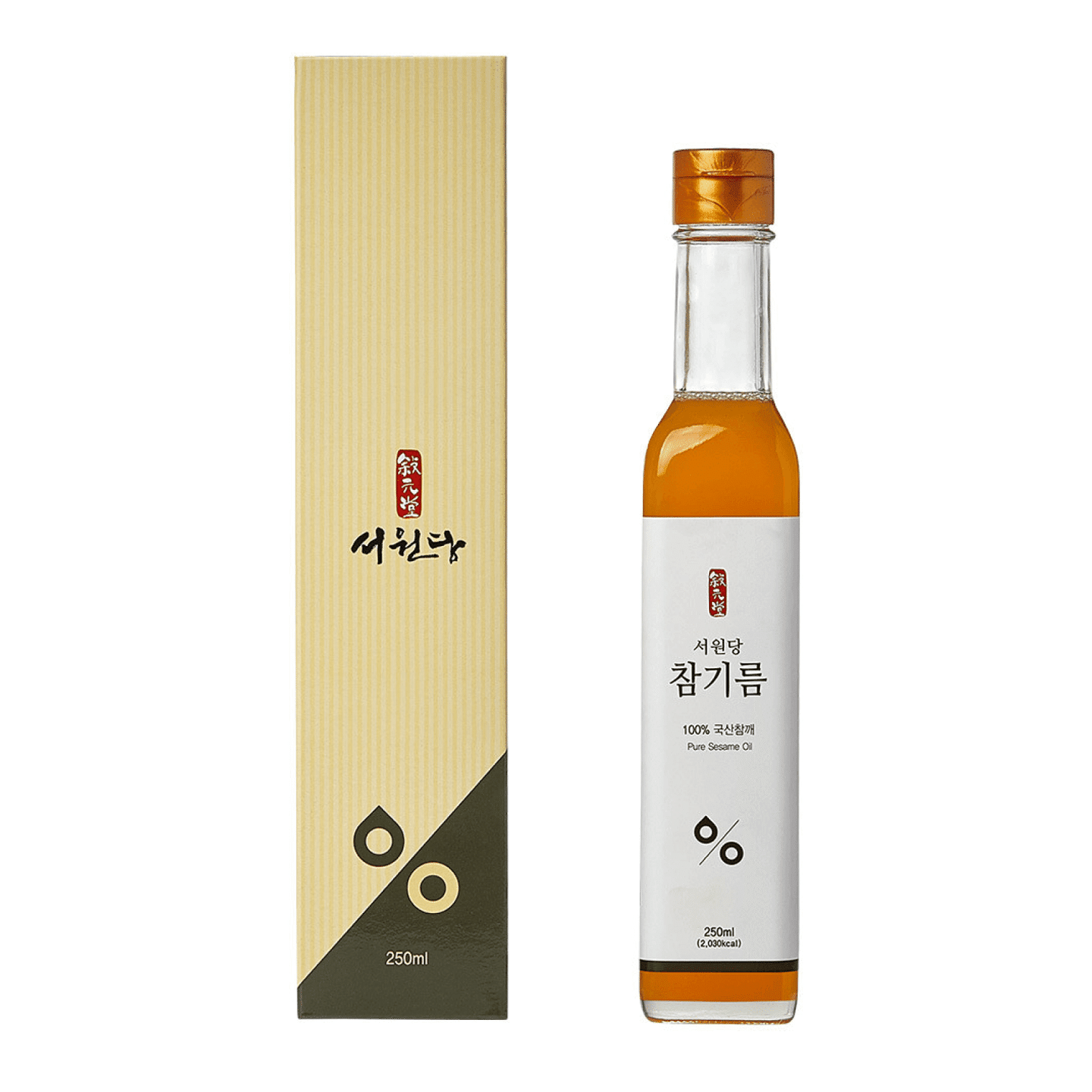 Seowondang Pure Sesame Oil 250 ml(ミリリットル)