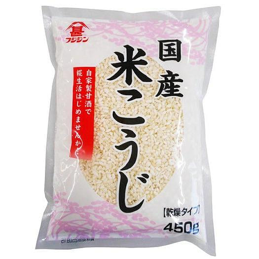 Fujijin Soy Sauce,Dried Domestic Rice Koji 450g 1 pack