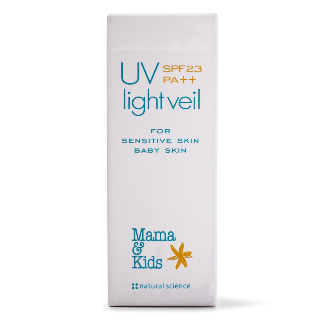ママキッズ UVライトベール 90ml SPF23PA++ 日焼け止め 乳液 - Weee!