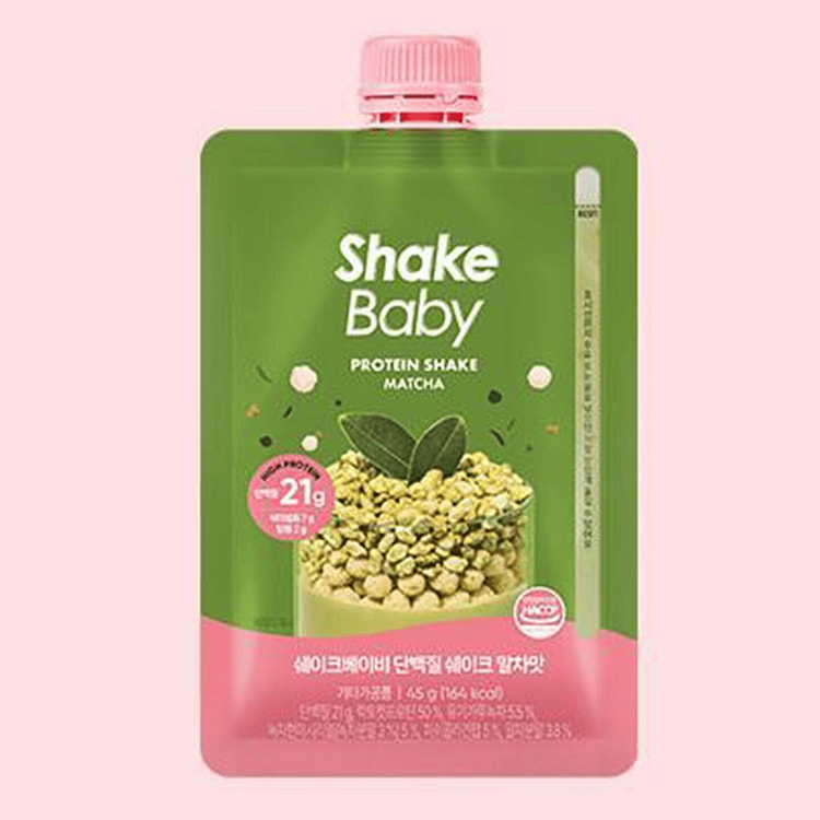 【韩国直邮】ShakeBaby代餐奶昔抹茶口味