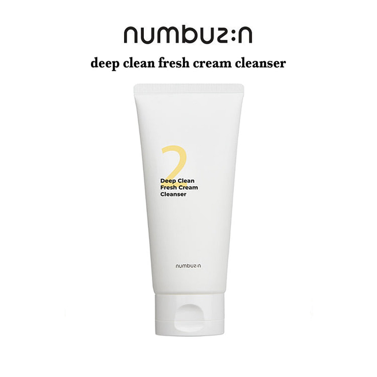Numbuzin No.2 Deep Clean Fresh Cream Cleanser120ml