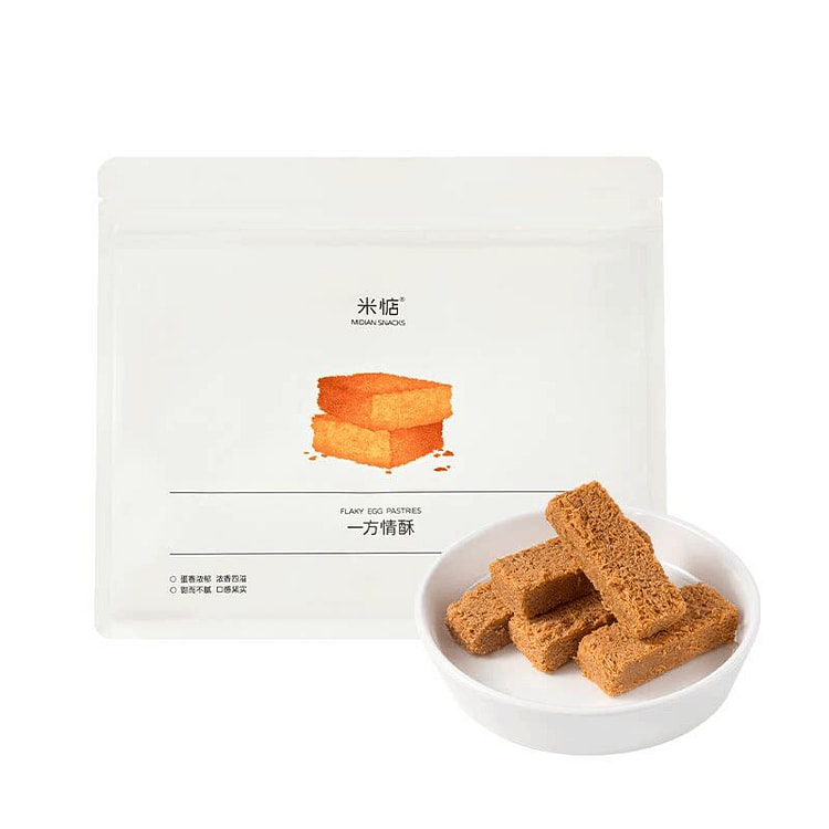 米惦一方情酥168g鸡蛋黄酥糕点饼干营养健康零食 168 克