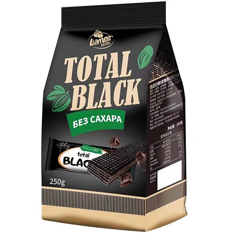 原装进口俄罗斯拉迈尔巧克力威化饼干250g/袋