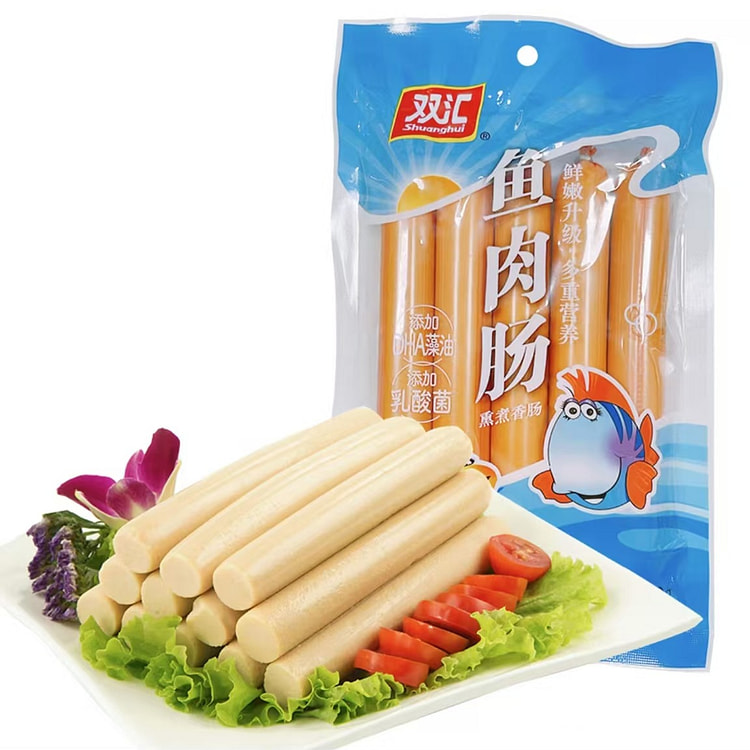 双汇 鱼肉火腿肠  即食火腿肠