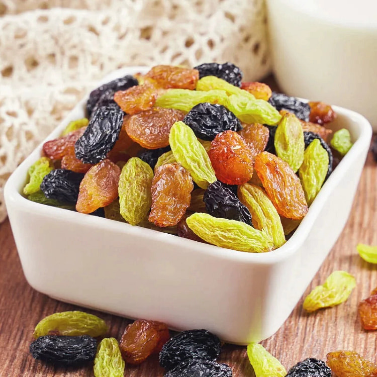 新疆四色大葡萄干500g*桶 500 克