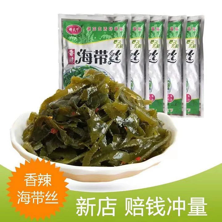 香辣海带丝开袋即食50g*5包