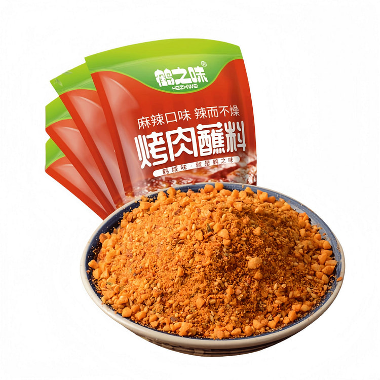 鹤之味  麻。辣烧烤撒料  50g*1袋 50 克 (min 4)