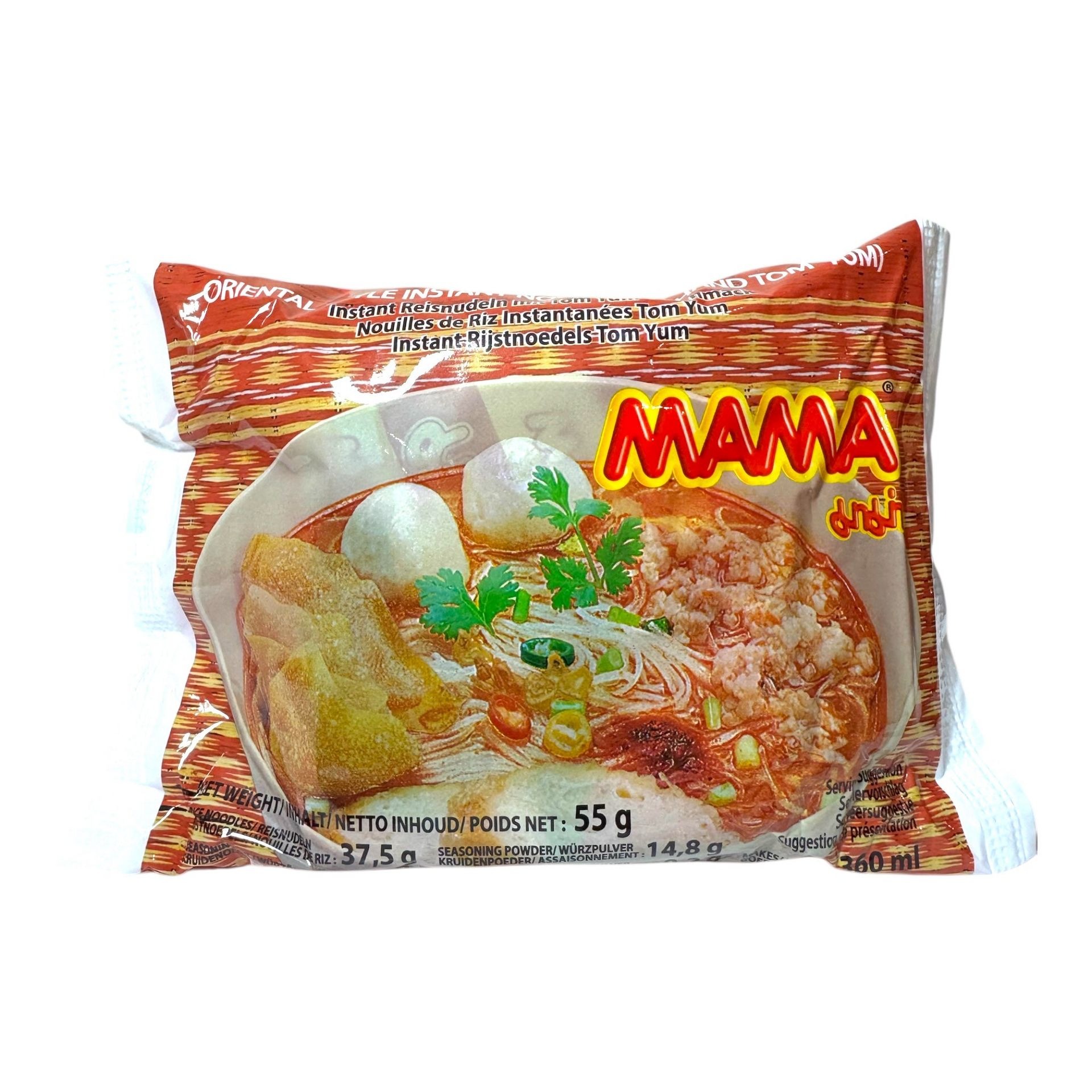 MAMA Instant Noodles Chan Tom Yum COMBO 55 g*5 pack - Weee!