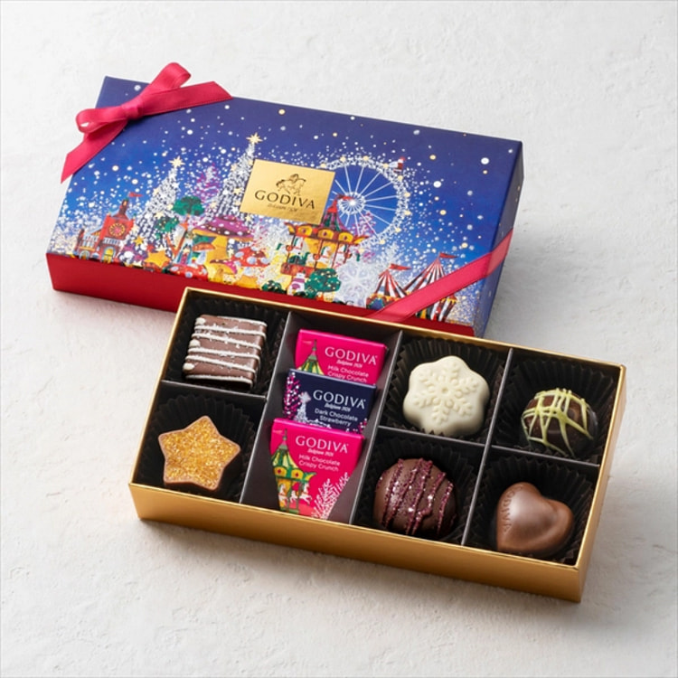 GODIVA Wonders Assortment Chocolate 9 pieces