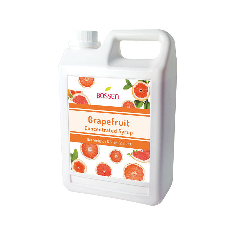 Bossen Grapefruit Syrup 5.5 lb Bottle 5.5 ปอนด์