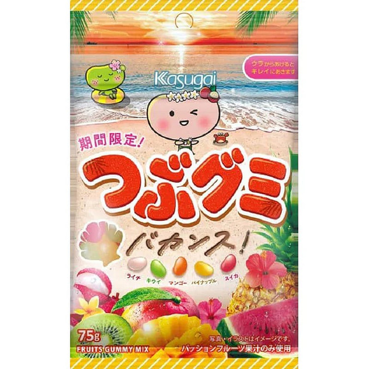 Kasugai Seika Tsubu Gumi Vacation 75g 1 each