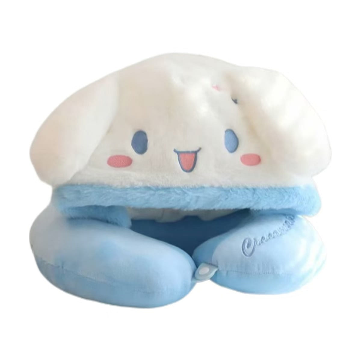 Neck Pillow Hooded Nap Pillow Cartoon U-Shaped Pillow-Cinnamoroll 1 each