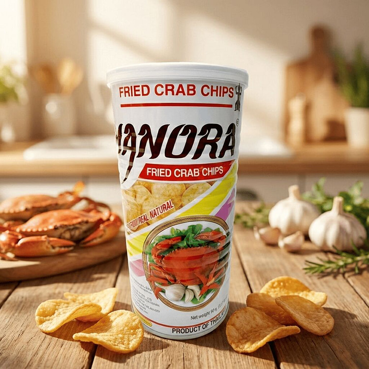 Can Fried Crab Chip 3.85 oz