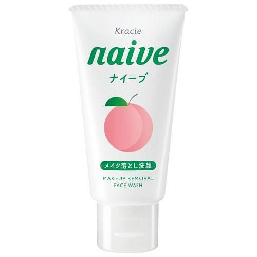 Naive Peach Leaf Moist Makeup Foam Cleanser 45g 1 count
