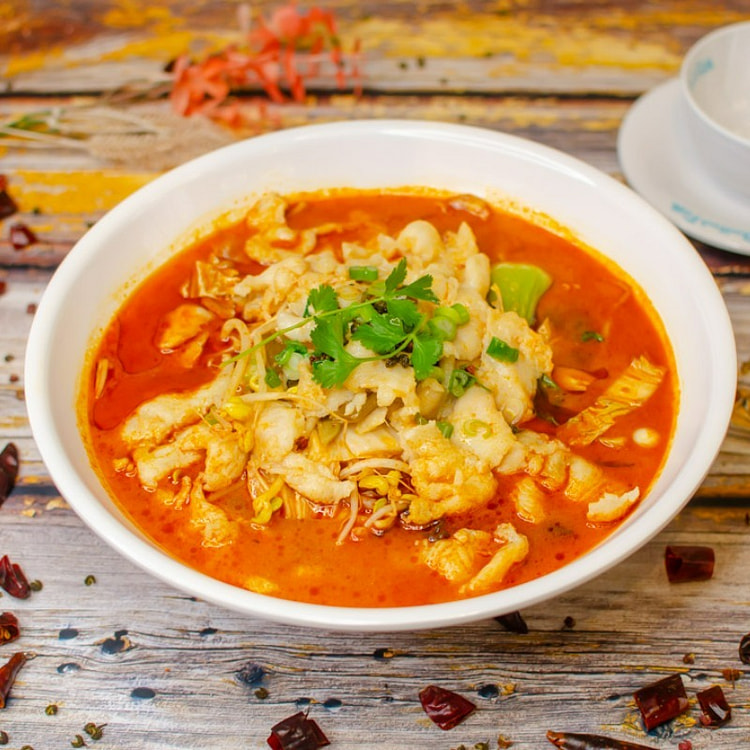 金汤酸菜鱼 (新鲜黑鱼)