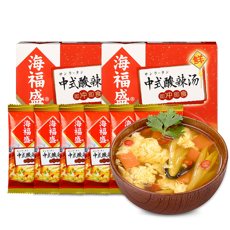 Chinese hot and sour soup 50g * 2 boxs