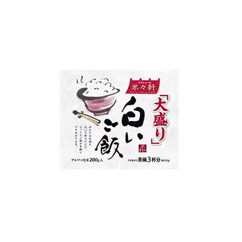Lowback Yoneken White Rice Large Serving MMK-003 1 each