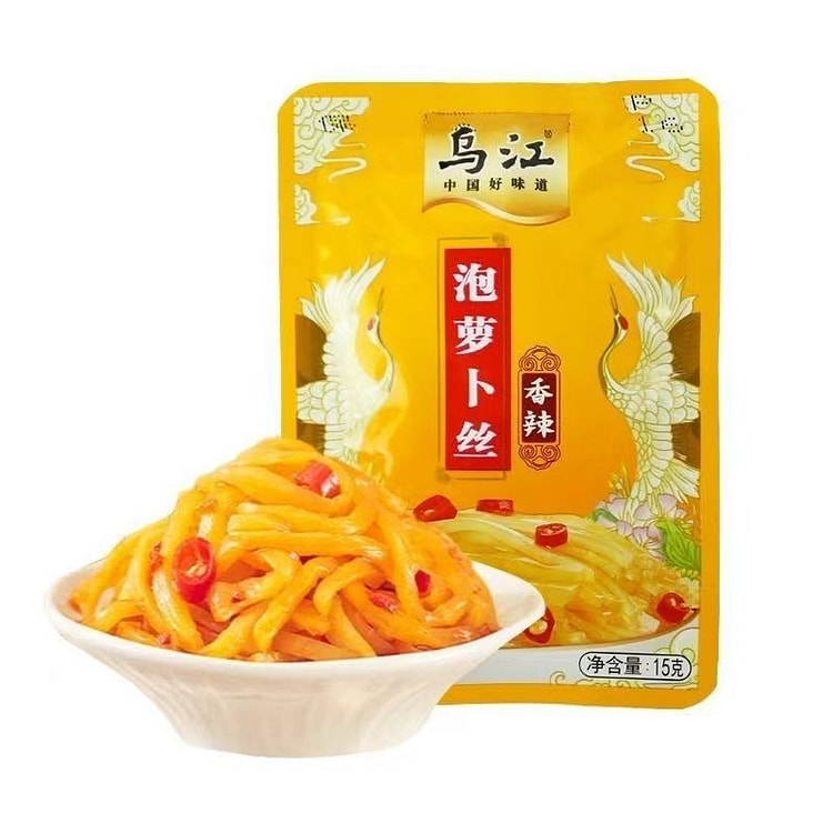 乌江泡萝卜丝15克*3袋 45 克