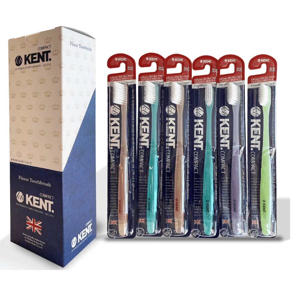 KENT ORALS USA Compact Toothbrushes 5 Star Reviews for the Softest