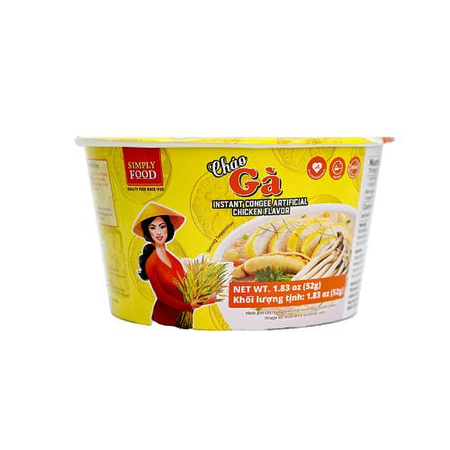 Simply Food 粥鸡肉味碗 1.83oz