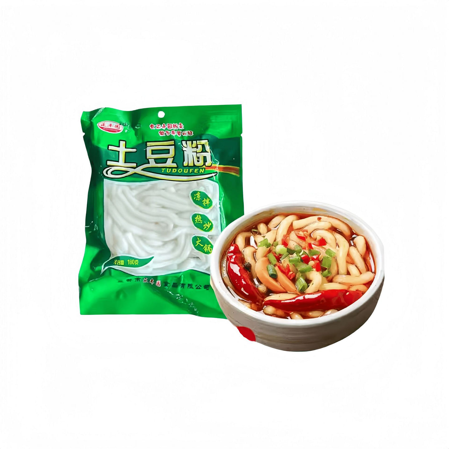 Bagged Potato Noodles, Wet, 180g*1 Bag 180 g