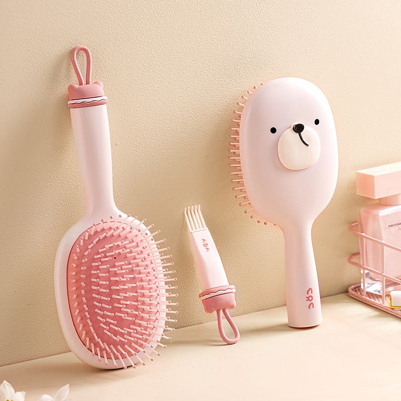 Air Cushion Comb Massage Long Hair Hair Curl Artifact Home Air Cushion Comb Pink 1 each