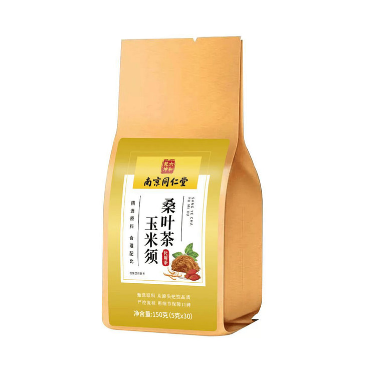 南京同仁堂 玉米须桑叶降茶压降血三高糖脂养生茶 150 克