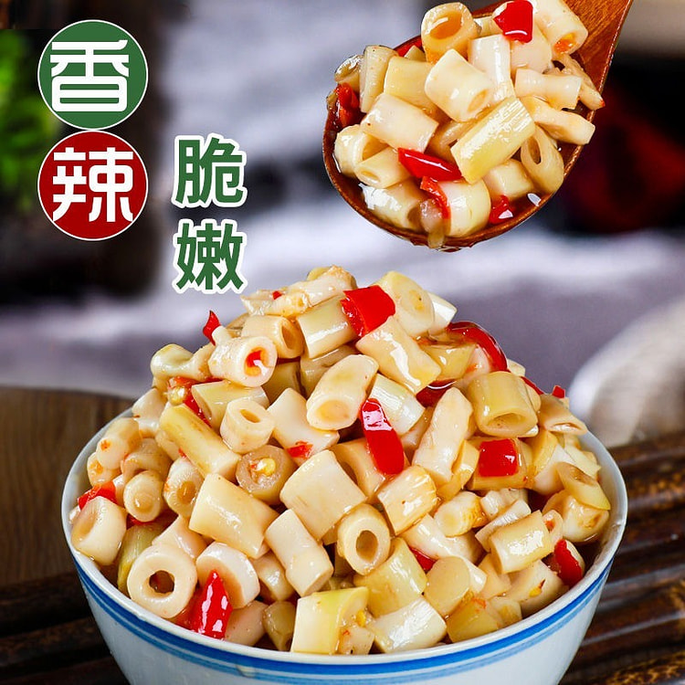 剁椒小竹笋尖嫩笋脆笋鲜笋湖南特产香辣280g*1