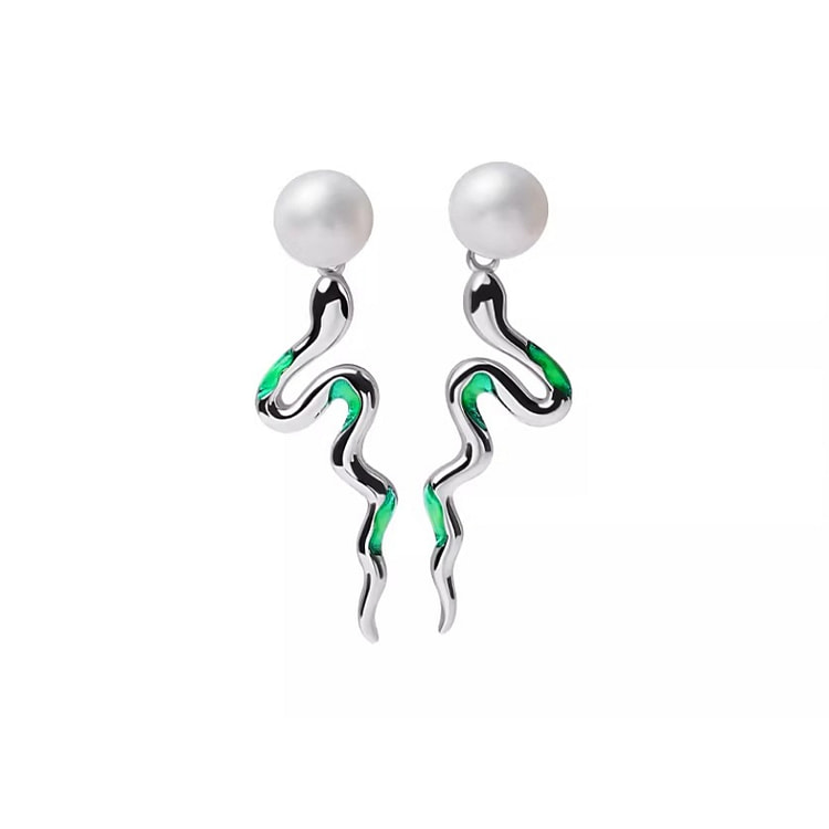 Natural freshwater pearl ears 24 * 8mm 1 box