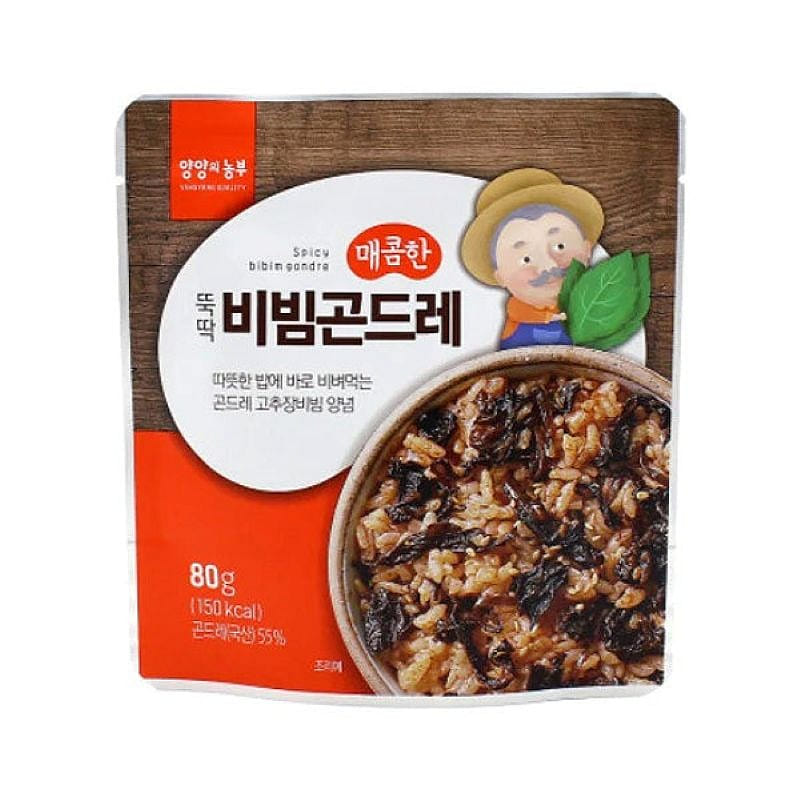 Yangyang Farmer Spicy Instant Gondre Mix 80 g