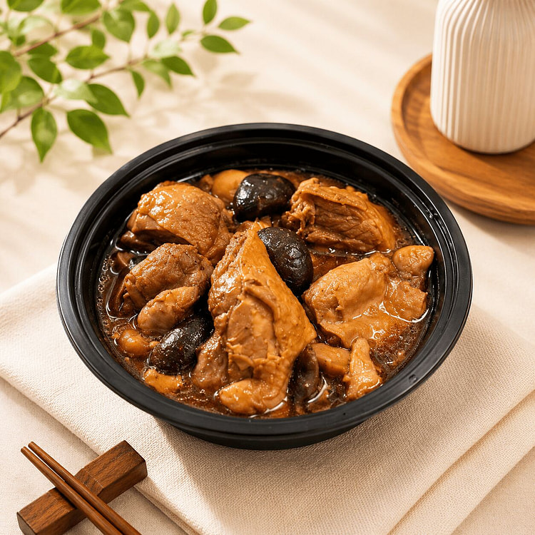Braised Chicken with Mushrooms 400 g