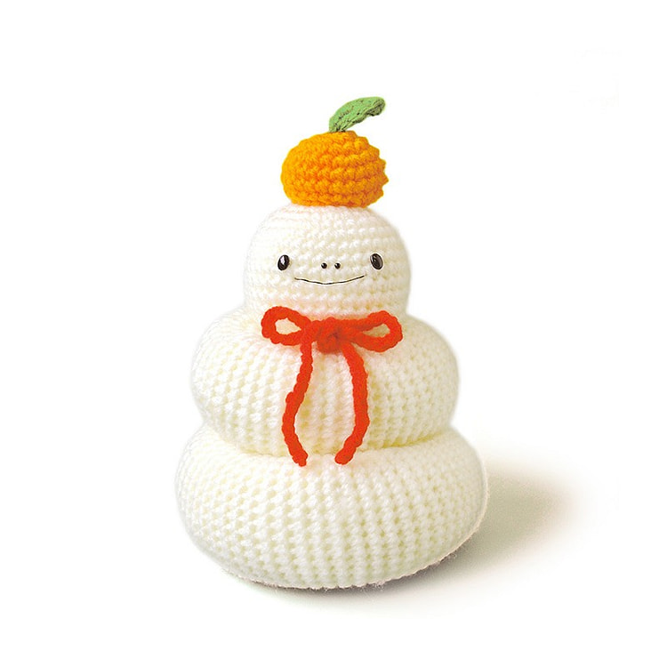 Craft Tokai 2025 Năm con rắn Kagami Mochi Gói vật liệu trang trí rắn