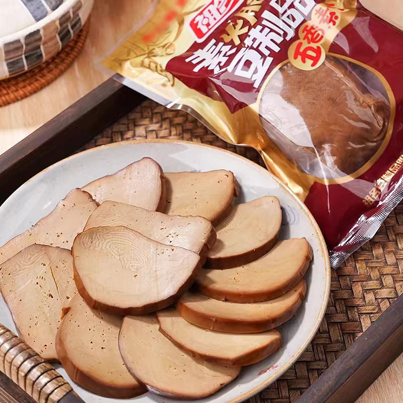 【祖名】素火腿豆制品 五香素食特产 嫩滑口感 豆香浓郁 250g*2袋 500 克
