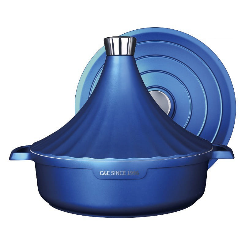 Tagine Pot 28cm Blue 1 each