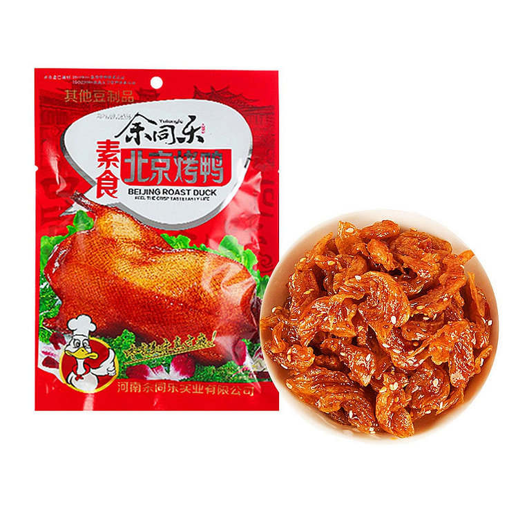 【美国直邮】余同乐 北京烤鸭辣条素肉（其他豆制品） (min 9)