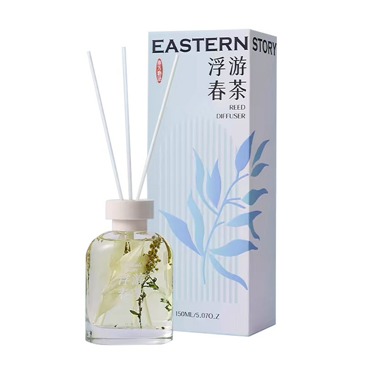 アイジャ 火を使わないドライフラワー芳香浴 - 浮遊する春茶 150 ml