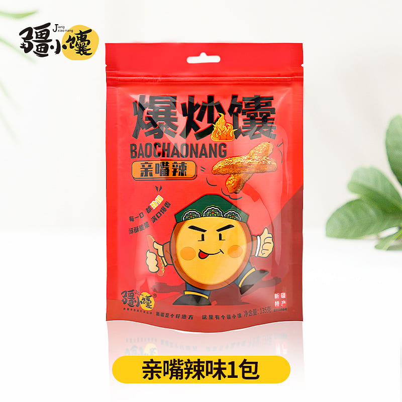 Sweet and spicy stir-fried naan 135g*1 bag 135 g