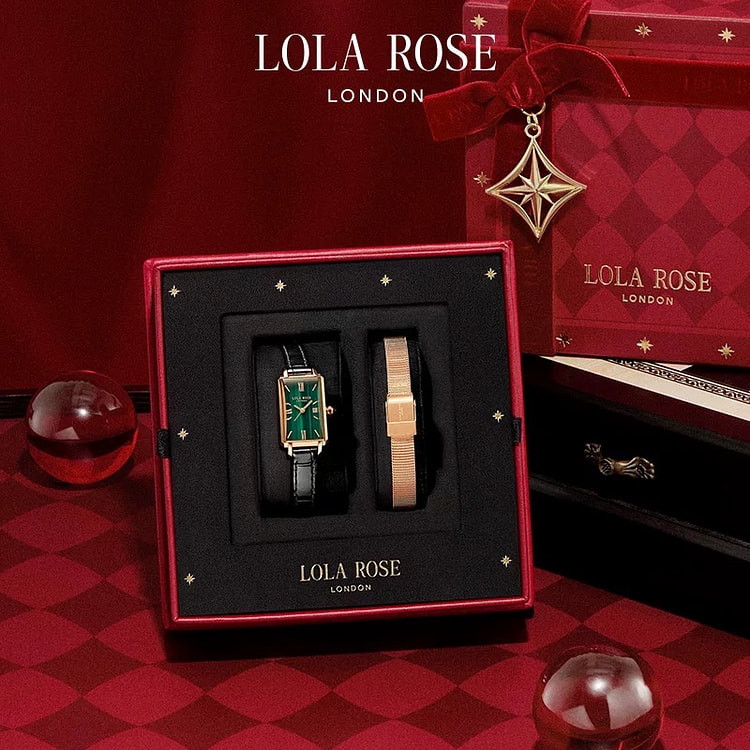 【礼盒】Lola Rose罗拉玫瑰小绿表女士手表