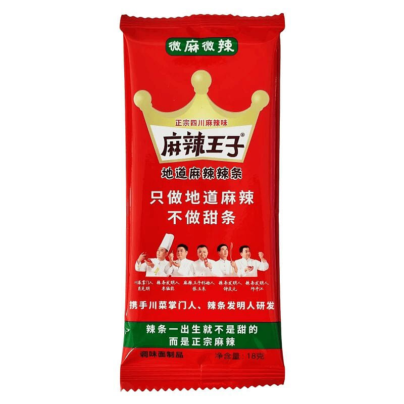 Spicy Prince Mildly Spicy Strips 18g 18 g*5 pack