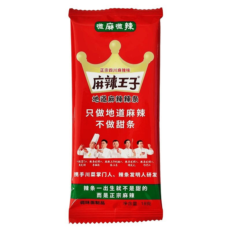 Spicy Prince Mildly Spicy Strips 18g 18 g*5 pack