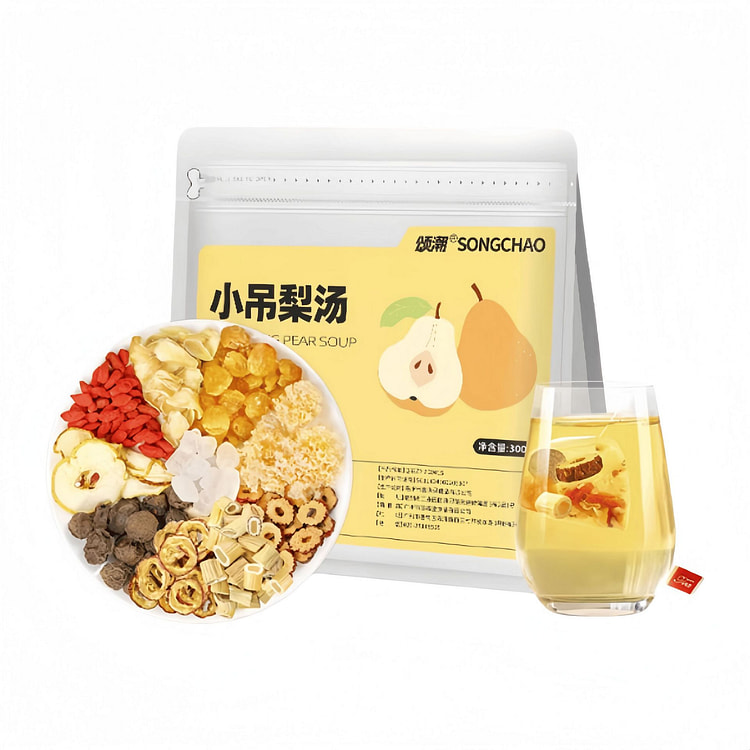 颂潮 小吊梨汤茶包秋季清润茶 300g*1袋 300 克