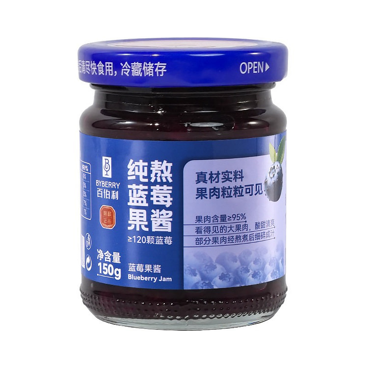 Beeber Blueberry Jam150g*1bottle 150 g