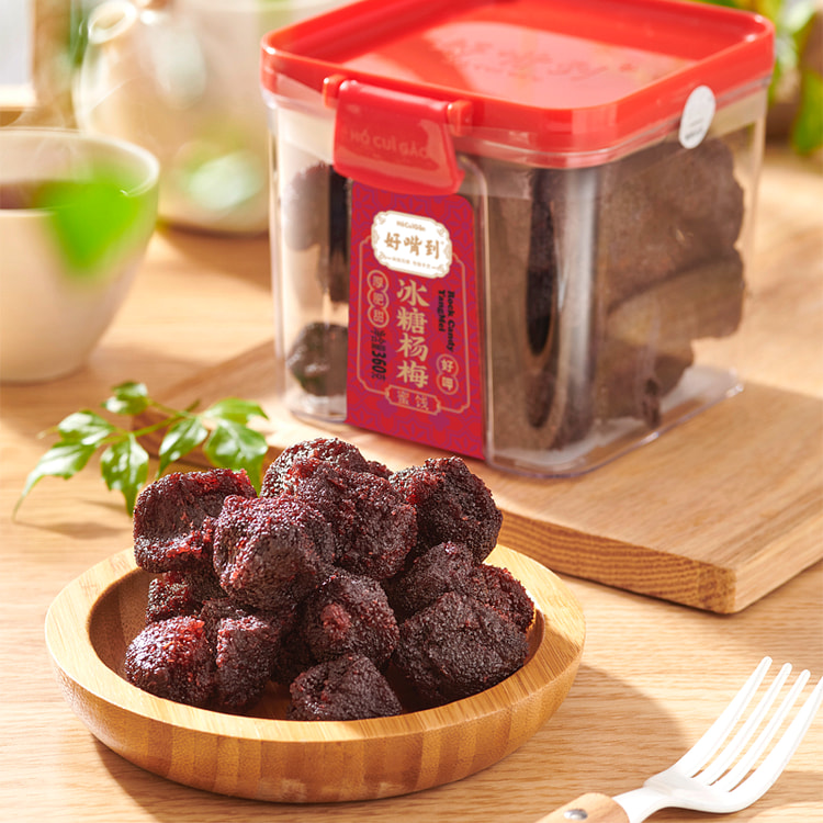 好嘴到果脯蜜饯冰糖杨梅360g*1罐