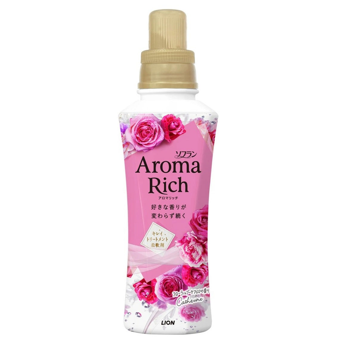 LION Soflan Aroma Rich Fragrance Fabric Softener 480 ml