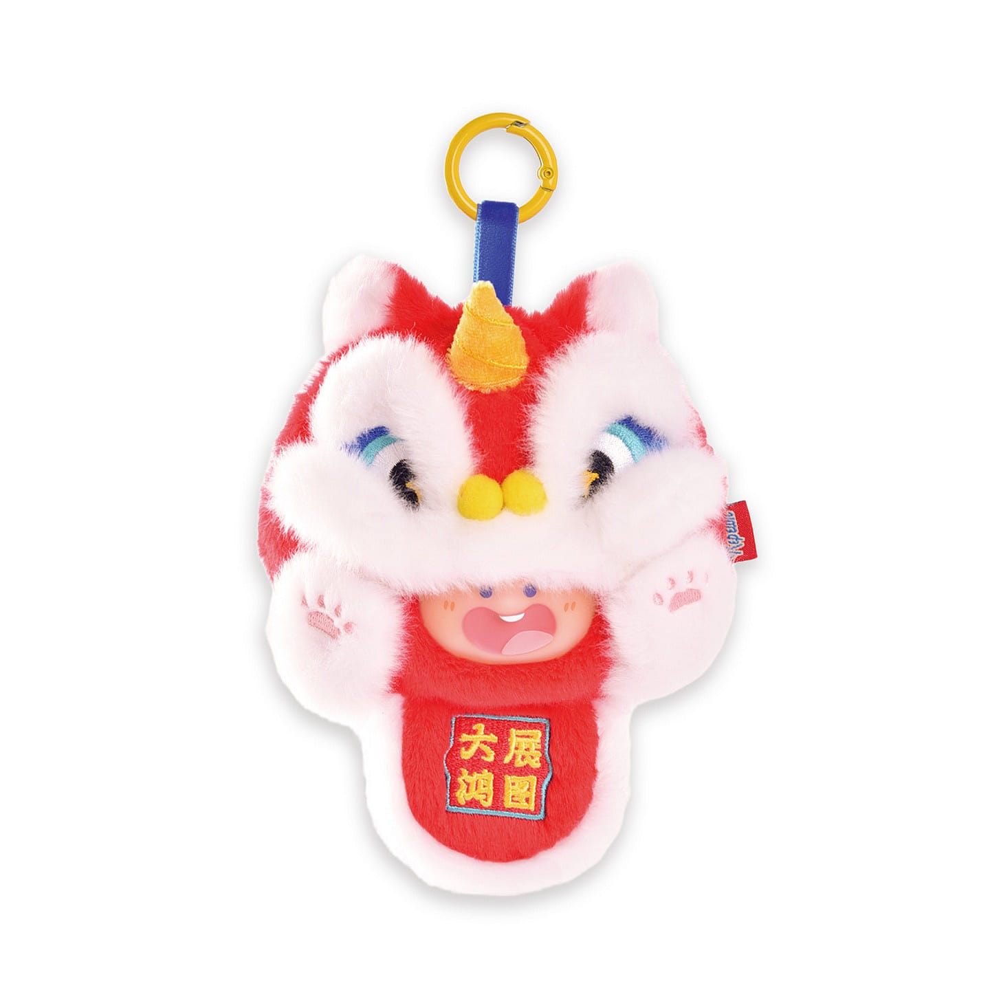 Stunning Headphone Case Plush Toy – Lion Dance 1 count