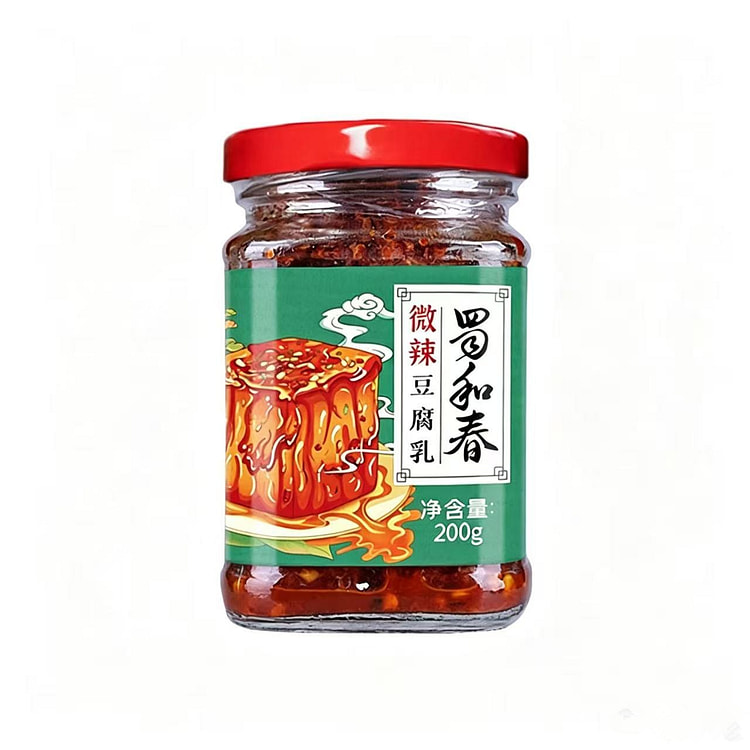 Authentic Sichuan Specialty: Fermented Bean Curd C 1 can