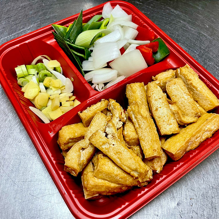 净菜  红烧豆腐（不含调料包）